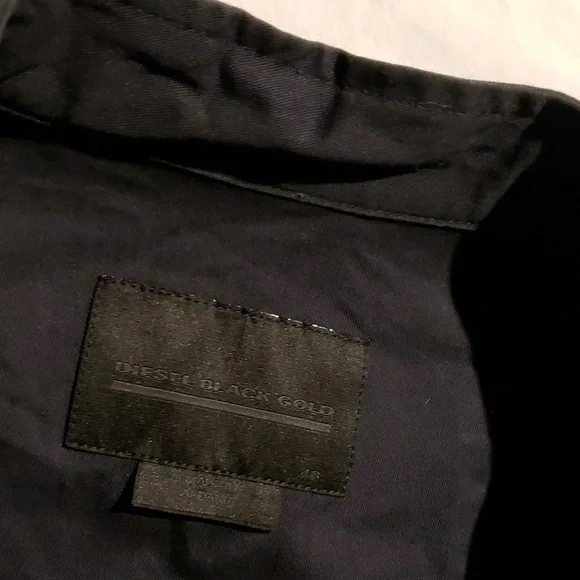Diesel BLACK GOLD jacket coat medium - Picture 4 of 6